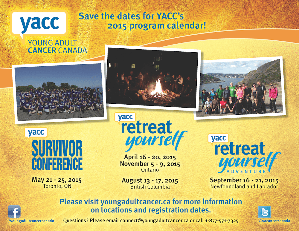 2015 YACC program poster