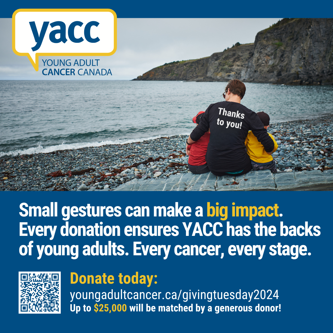 Giving Tuesday 2024 25,000 reasons to give Young Adult Cancer Canada